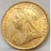 AUSTRALIA 1899 . ONE 1 SOVEREIGN . SYDNEY . GOLD